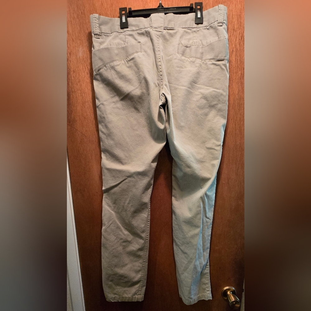 Horny Toad Women's Straight Leg Gray/tan Jeans Sz8 - Picture 7 of 10